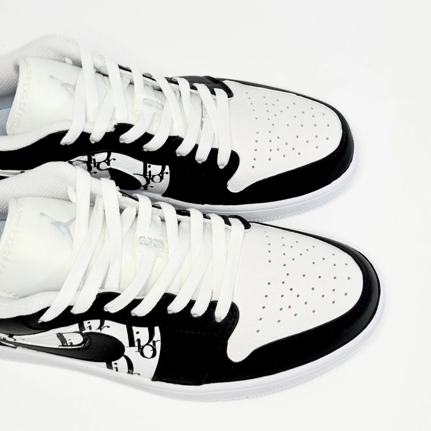 Black Dior Jordan 1 Low - Image 4