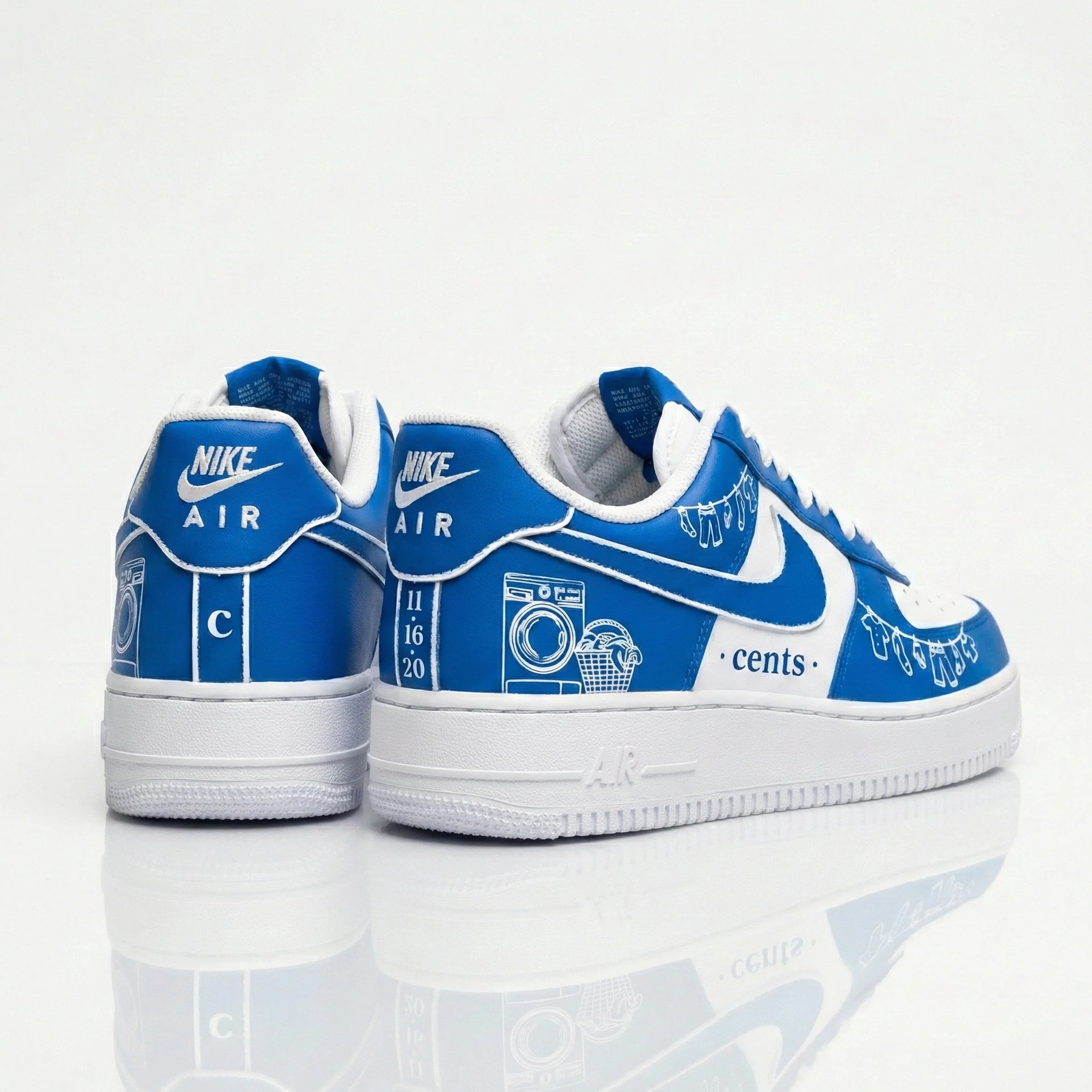 Cents Custom Air Force 1 - Image 2