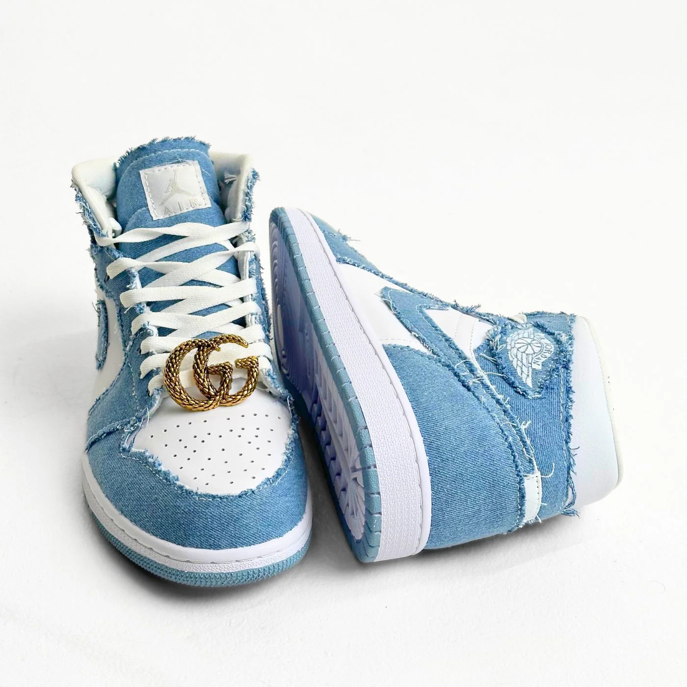 Denim Trophy Jordan 1 - Image 5