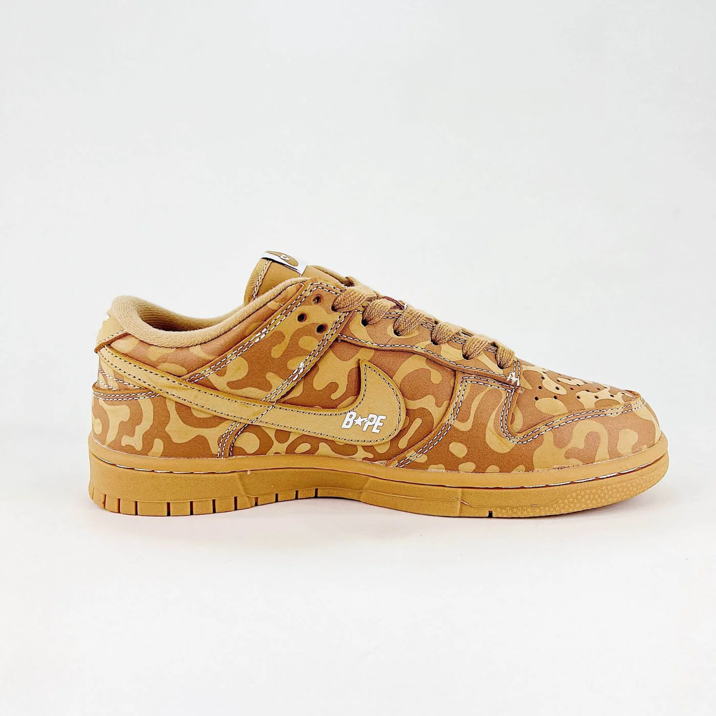 Desert Bape Dunks Low - Image 5
