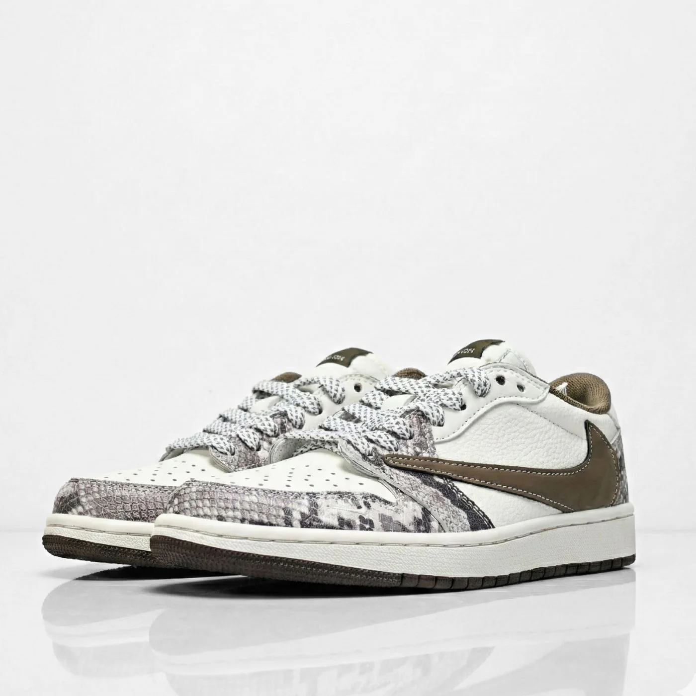 Desert Python LV Air Jordan 1 - Image 2