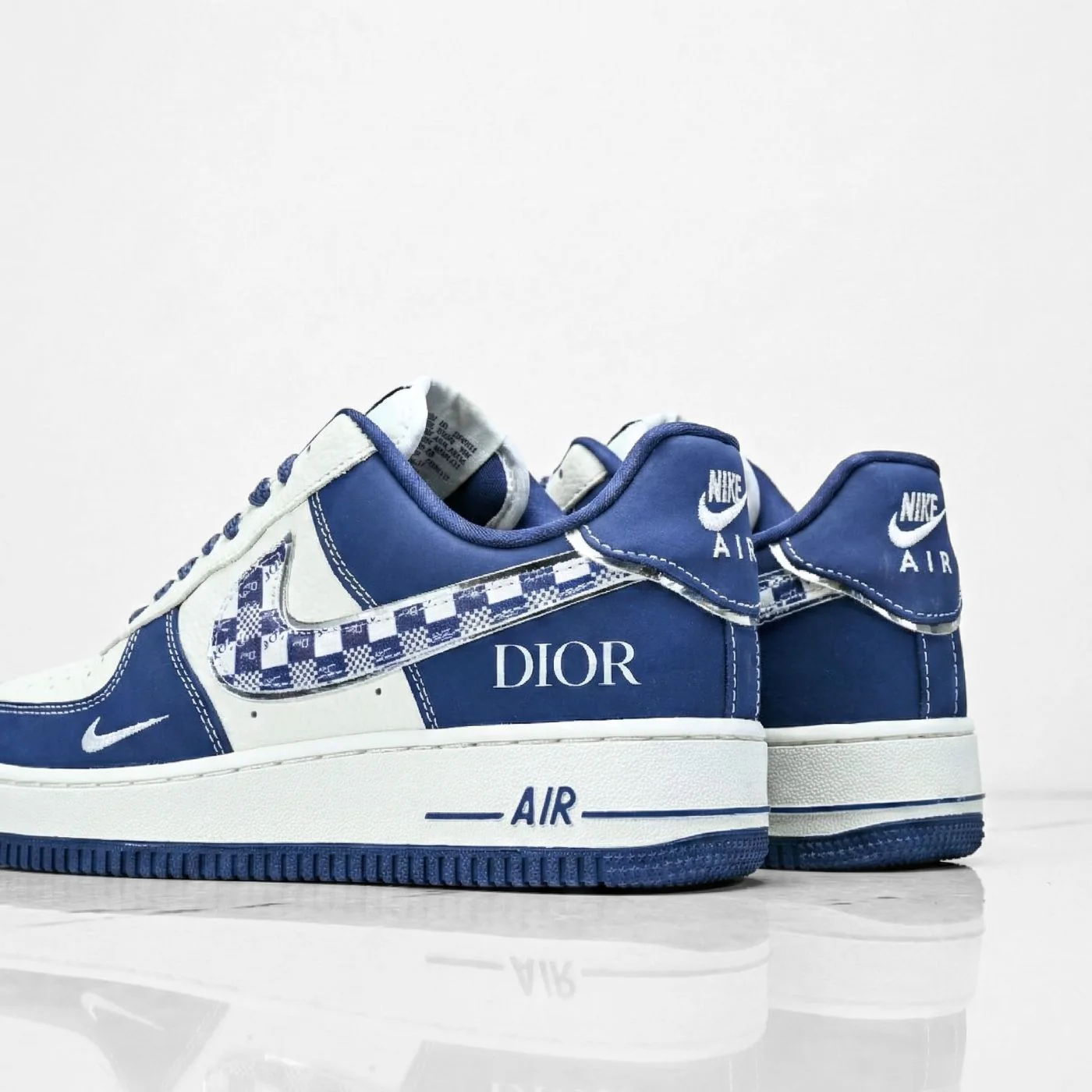 Dior Blue Air Force 1 - Image 5