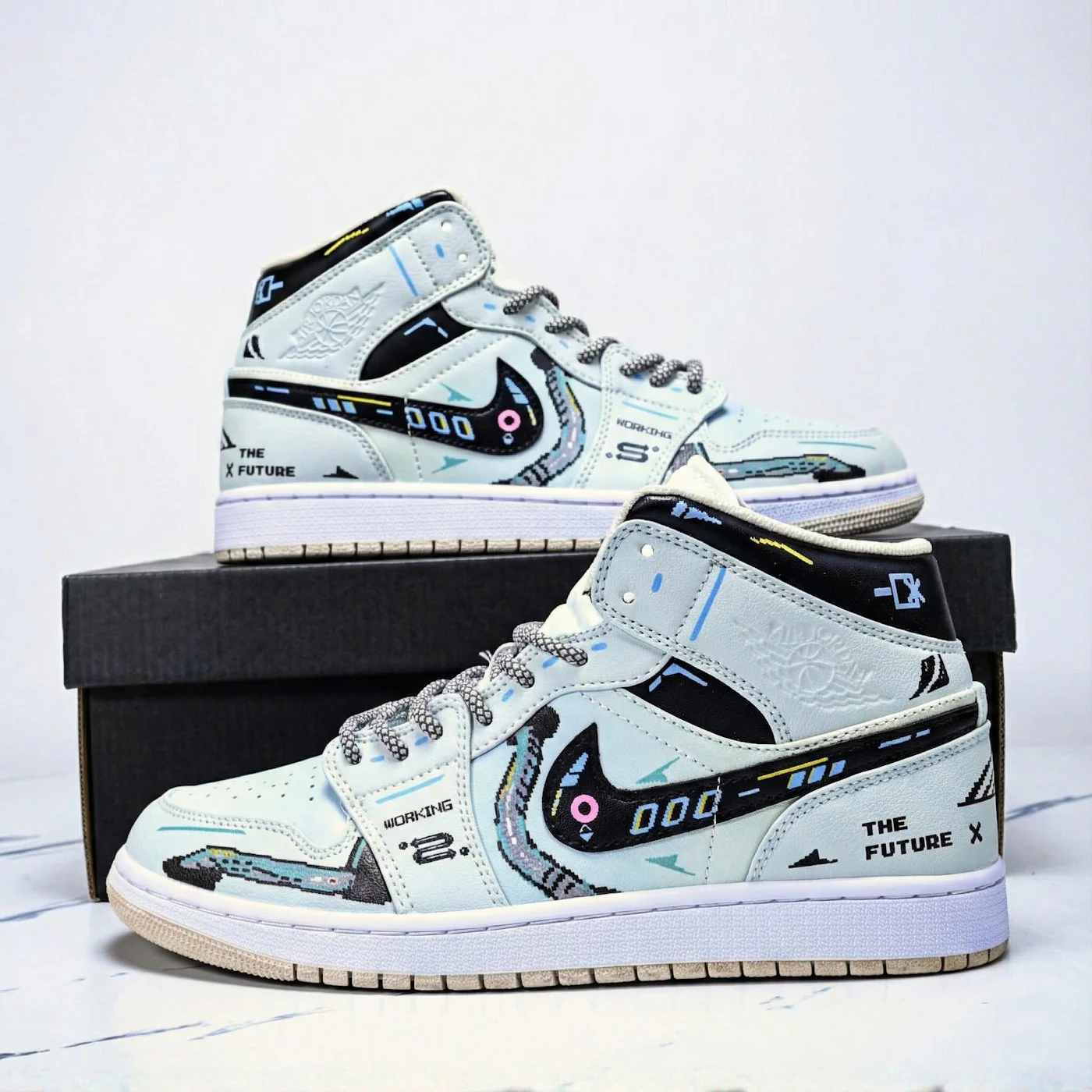 The Future Air Jordan 1 Mid - Image 4