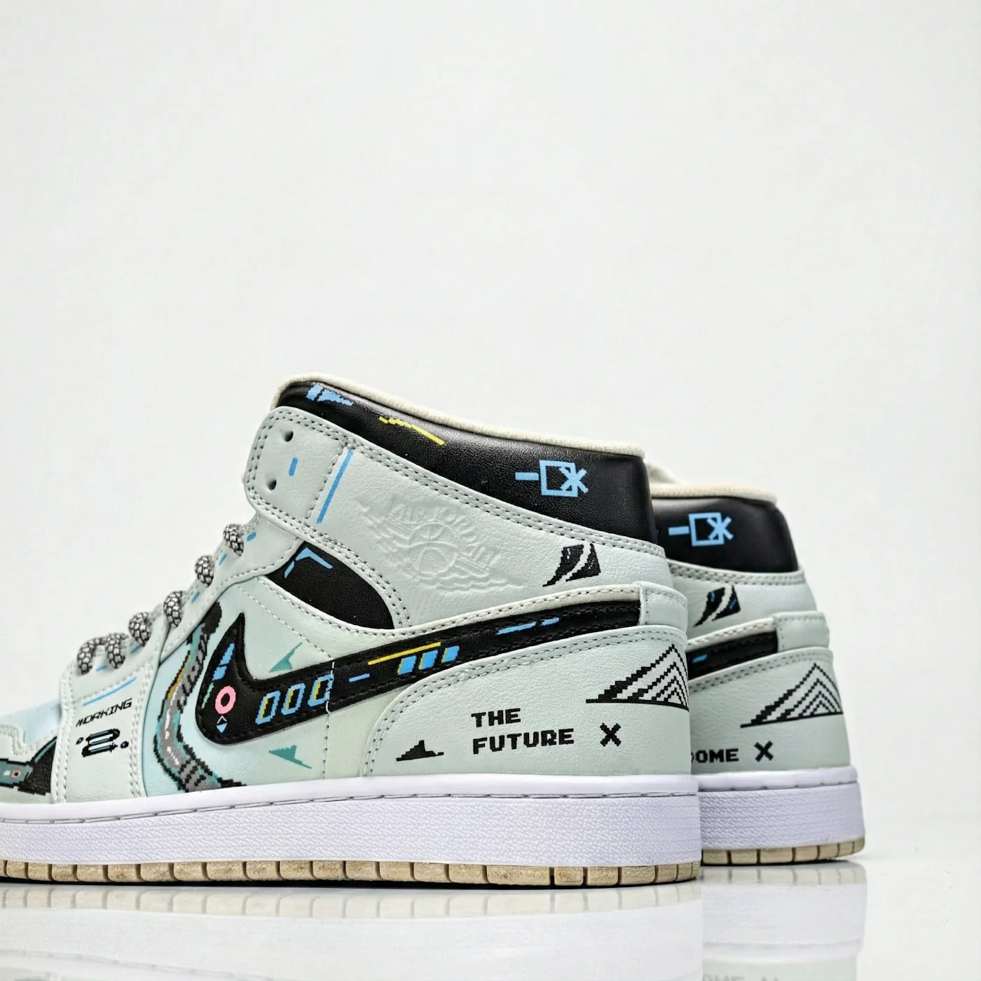 The Future Air Jordan 1 Mid - Image 9