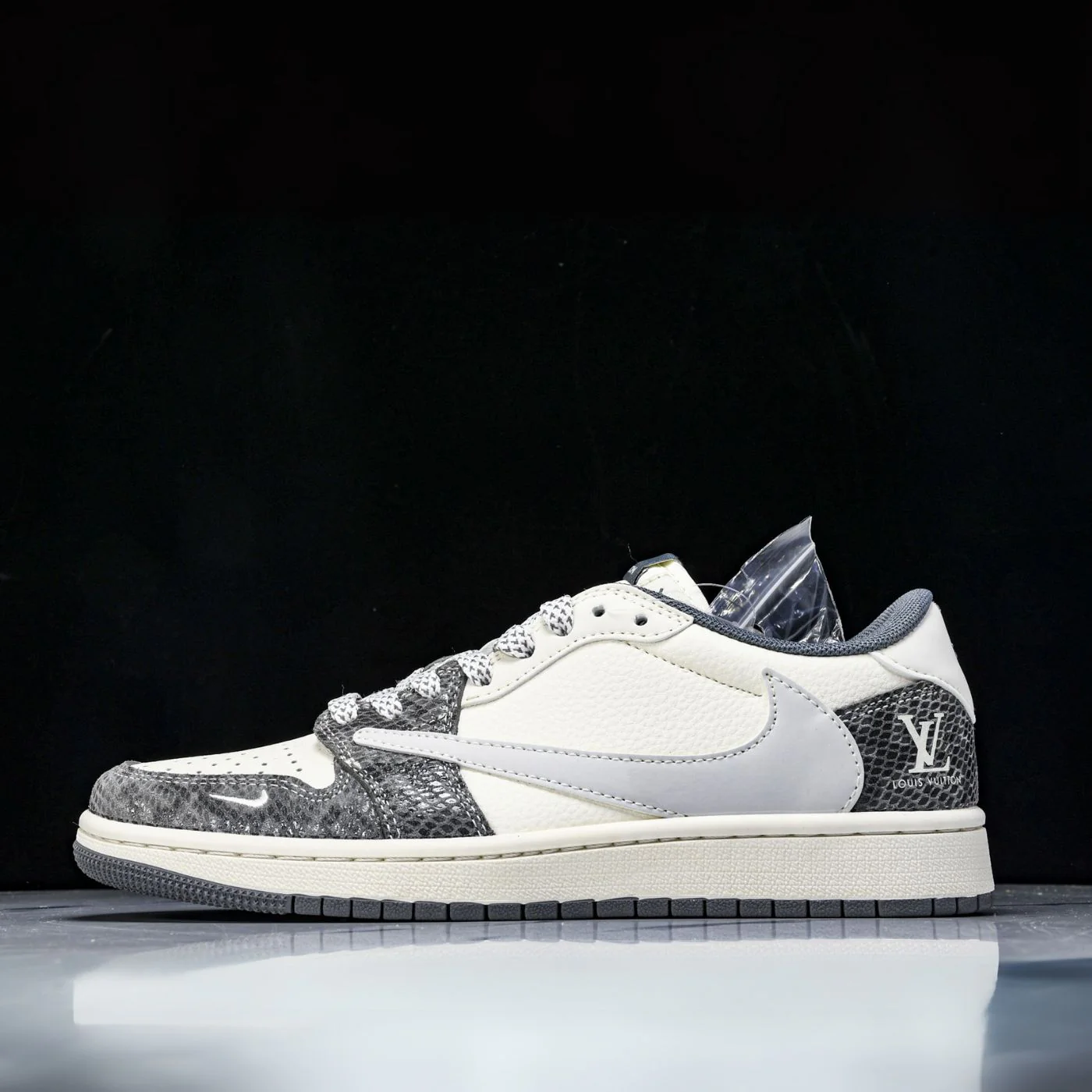 Python LV Air Jordan 1 - Image 4
