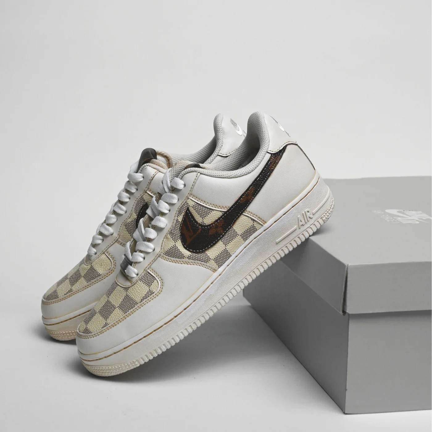 Vintage Luxe LV Air Force 1 - Image 5